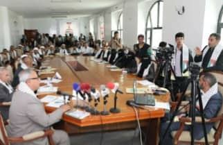 أربع جلسات عمل في اليوم الثاني لمؤتمر فلسطين قضية الأمة المركزية بصنعاء 